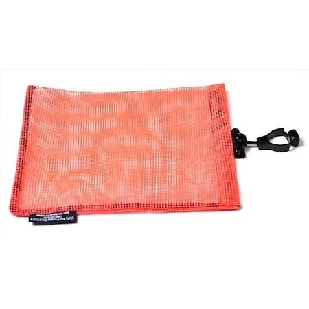Guardian PURE SAFETY GROUP ORANGE MESH UTILITY BAG 5in X 8in GUBMG5X8OR